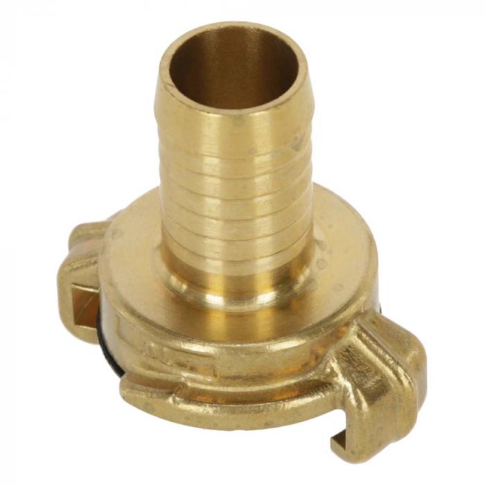 Quick coupling threaded piece - brass - various versions