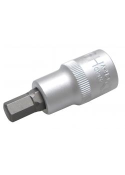 application Bit - intérieure 6-Kant - 9 mm - 1/2 "- 53 mm de long - acier CV