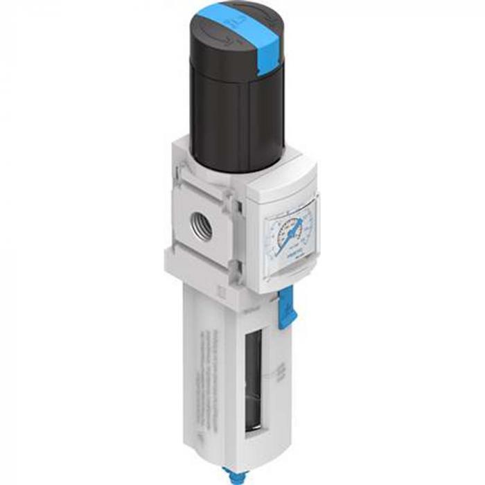 FESTO - Filter control valve - MS4 - Die-cast aluminum - G1/8, G1/4 - 850 to 1,700 l/min - Price per piece