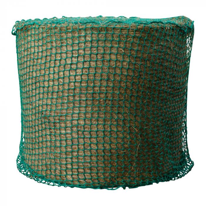 Heunetz für Rundballen - Polypropylen - Seilstärke 6 mm - Maschenweite 4,5 x 4,5 cm - Höhe 150 bis 180 cm - Ø 150 bis 180 cm - grün