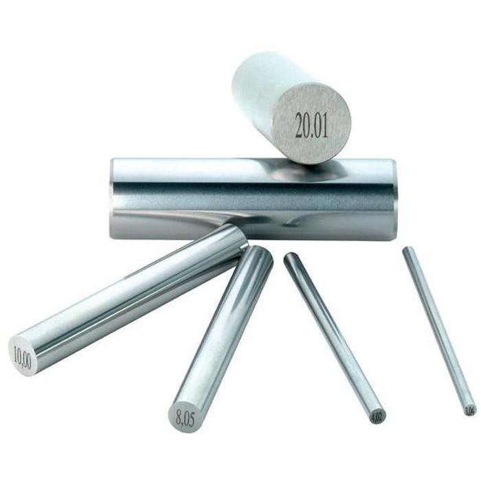 Enstaka teststift - tolerans +/- 0,001 mm - keramiskt material - diameter 0,3 till 10 mm