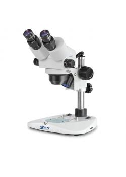 Mikroskoopin - stereo-zoom - Field Ø 33-5 mm - ja ilman valaistusta