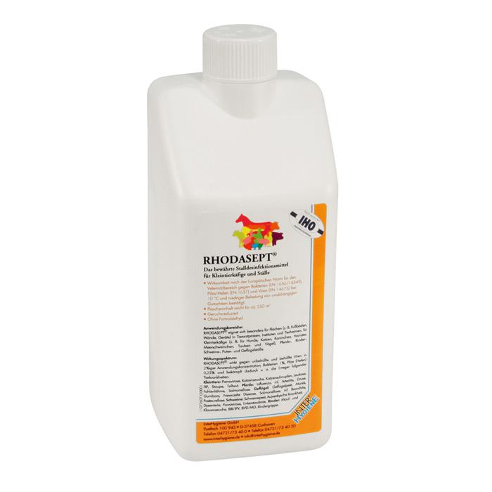 Stable disinfectant - EN 1656/14349 - EN 1657 - EN 14675 - 250 g to 10 kg - Rhodasept®