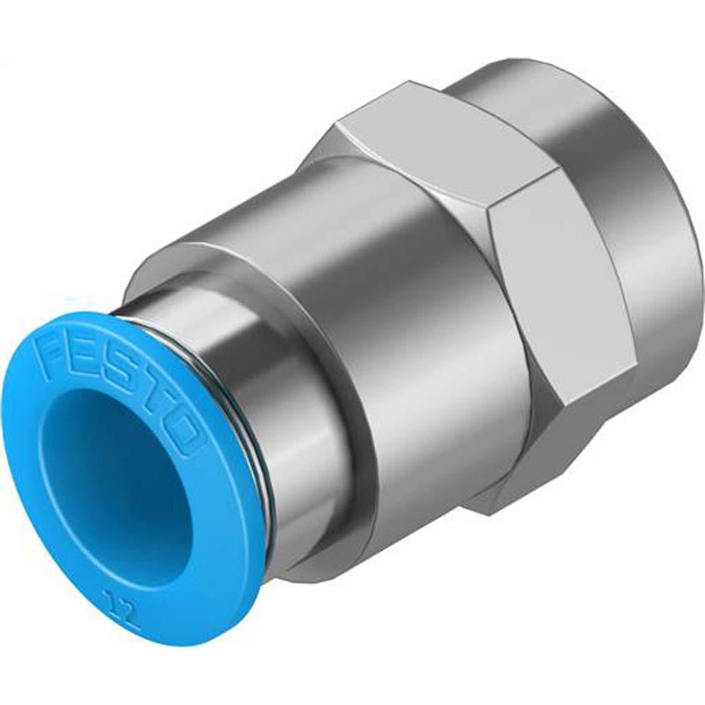 FESTO - QSF - Push-in fitting - Standard size - Nominal size 3 to 15 mm - PU 1/10 pieces - Price per piece or PU