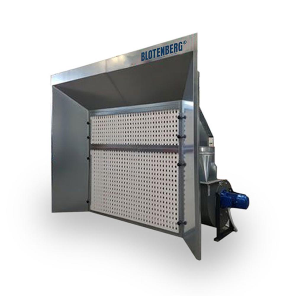 Pared de aspiración PAINTBOX MOBIL - 0,75 a 2,2 kW - 3000 a 11000 m³/h - Anchura de trabajo 1,5 a 3 m