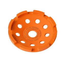 Cup wheel - GST 125 Grinder - Precision diamond cup wheel - for abrasive material - Ø 125 mm - height 22 mm - orange