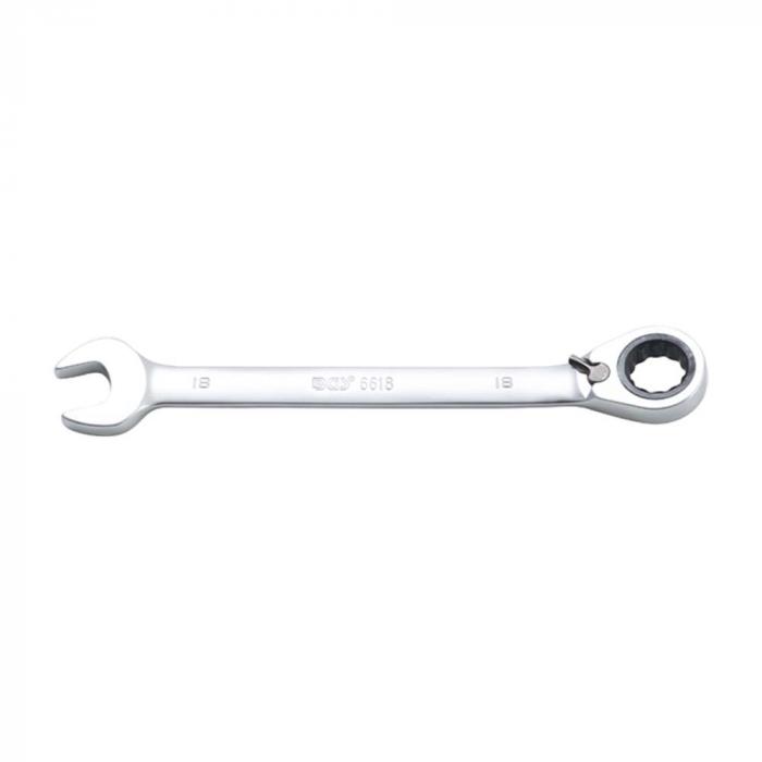 Ratchet ring open-end wrench - reversible - various wrench sizes