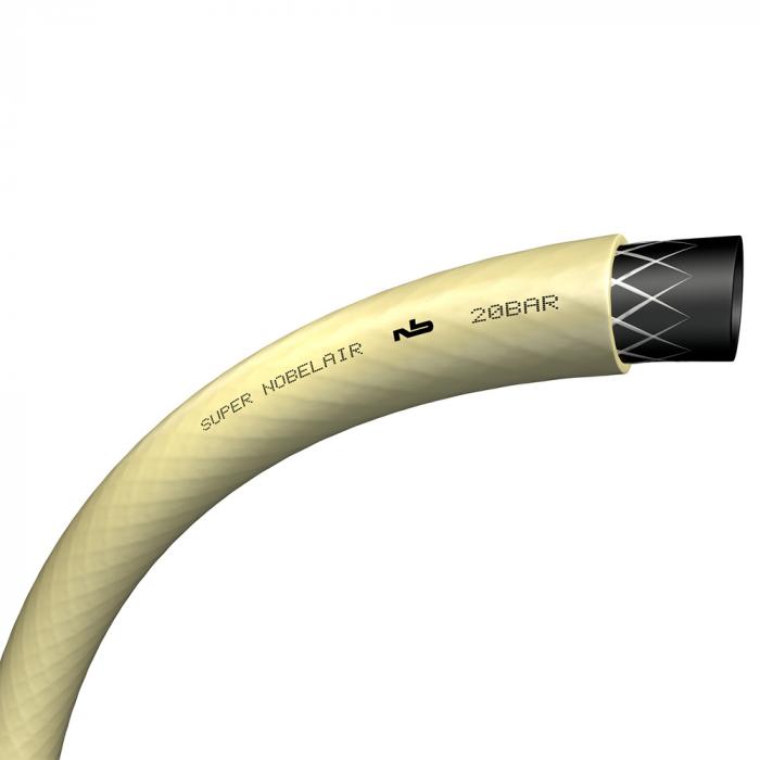 Elastyczny wąż sprężonego powietrza Super Nobelair® - wewnętrzna Ø 6,3 do 25 mm - zewnętrzna Ø 11 do 33,5 mm - długość 25 do 100 m - kolor beżowy - cena za rolkę