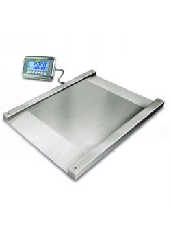 Drive-through scale - max. Weighing range 600 and 1500 kg respectively - low height - type approval
