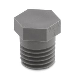 NORMAPLAST® SV - Blanking plug BST - Plastic - Thread R 1/8" to R 1/2" - PU 100 pieces - Price per piece