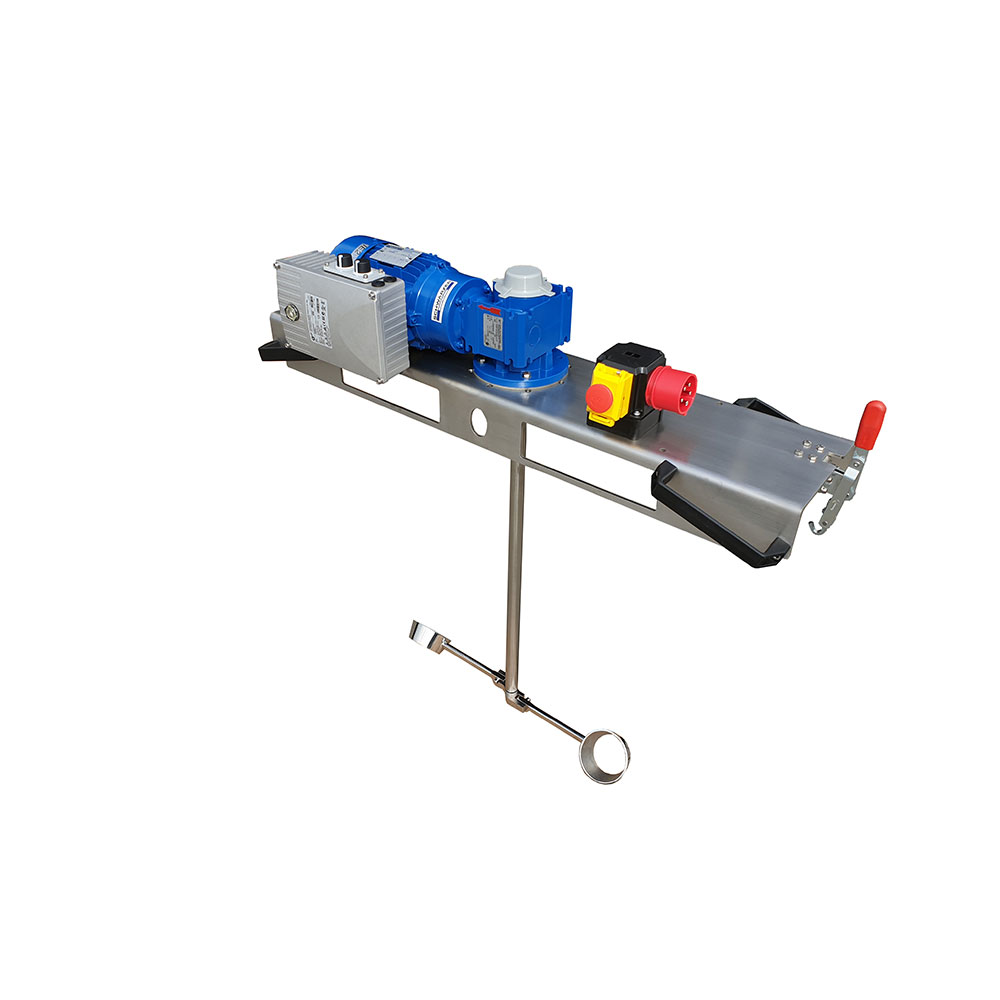 Worm Gear agitator - for IBC 1000 L & Media 3000 mPas