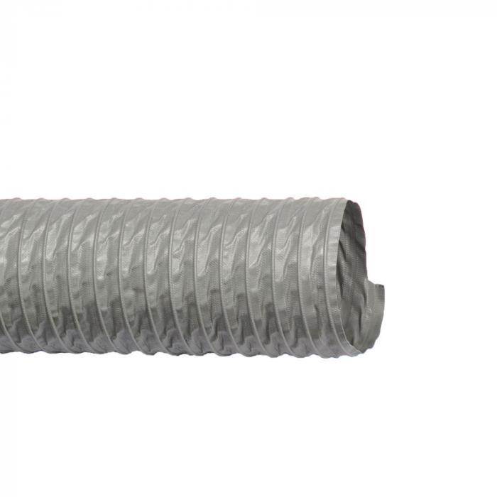 PROTAPE® PVC 371 (MD) - Lüftungsschlauch - mittelschwer - Innen-Ø 50 bis 600 mm - Länge 5 bis 20 m - grau - Preis per Rolle