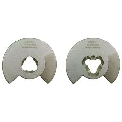 Gedore pressure plate pair - size 0A - for Mercedes, BMW, Ford etc. - Price per set