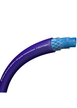 Wielowarstwowy wąż PE Profiline Aqua Plus - polietylen - średnica wewnętrzna 10 do 25 mm - średnica zewnętrzna 15 do 34,5 mm - długość 50 m - kolor niebieski - cena za rolkę