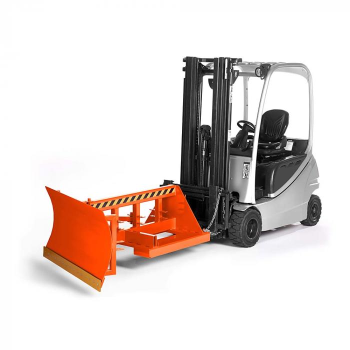 Snow shovel type RSP-25 - with polyurethane scraper - blade width 2500 mm - blade height 700 mm - various designs