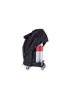 Housse de protection - polyester - pour cadre de rangement et de transport - accessoires - noir