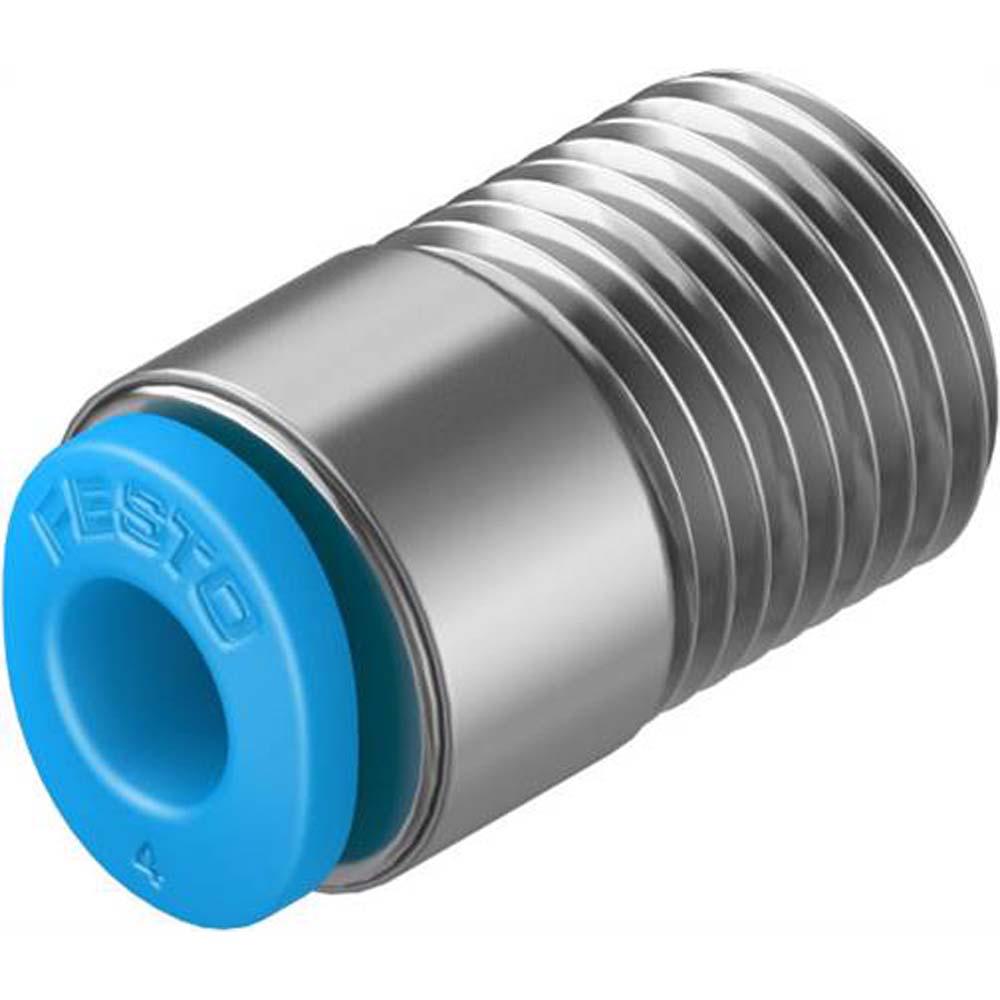 FESTO - QSM - Push-in fitting - Size Mini - Nominal size 3.1 to 4.1 mm - Pack of 10 - Price per pack