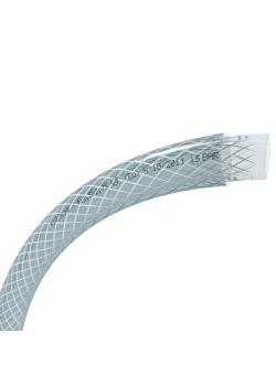 Tuyau PVC TCF - Ø intérieur 6,3 à 50 mm - Ø extérieur 11 à 60 mm - longueur 25 à 50 m - couleur transparente - prix par rouleau