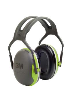Protection auditive Peltor X4A - valeur d'atténuation SNR 33 dB - noir / vert clair