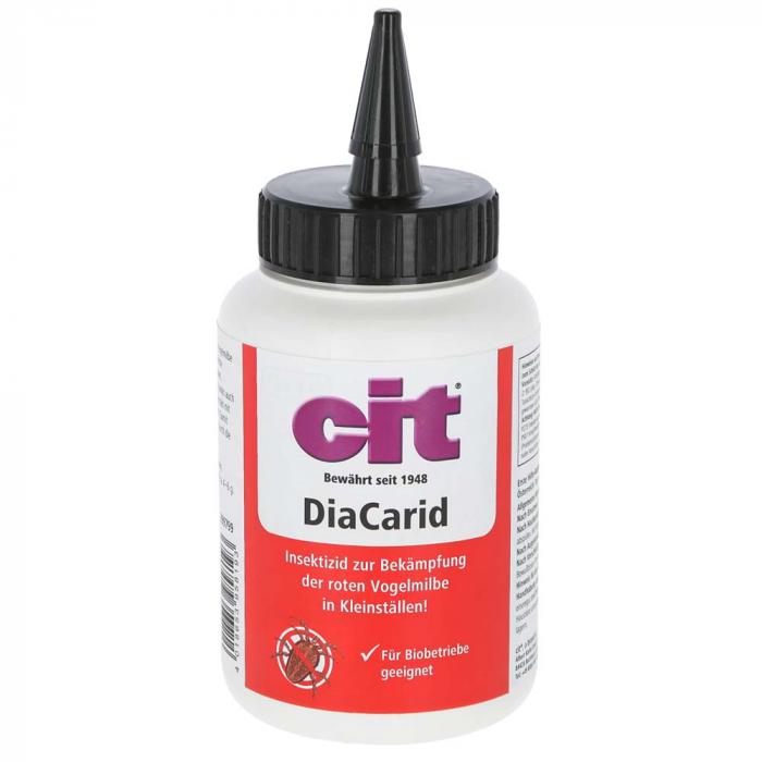 Kvalsterpulver DiaCarid - Cit - 100 och 2000 g - strödosa eller hink