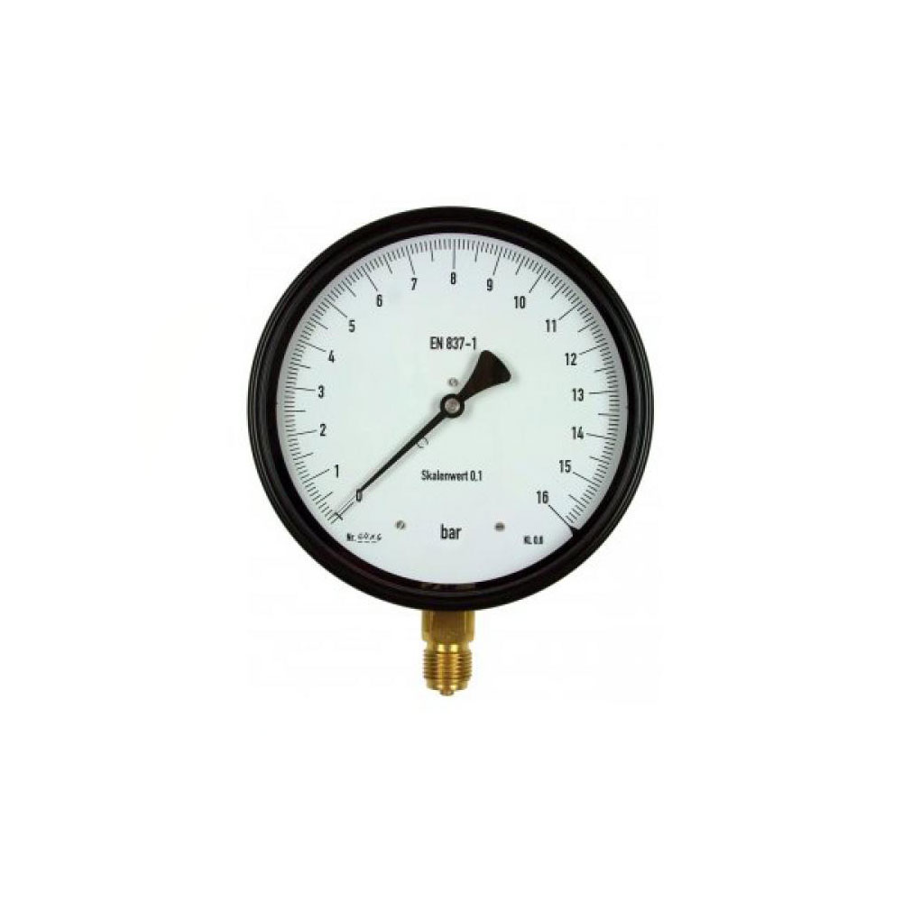 Precisionsmanometer - noggrannhetsklass 0,6 enligt DIN EN 837-1