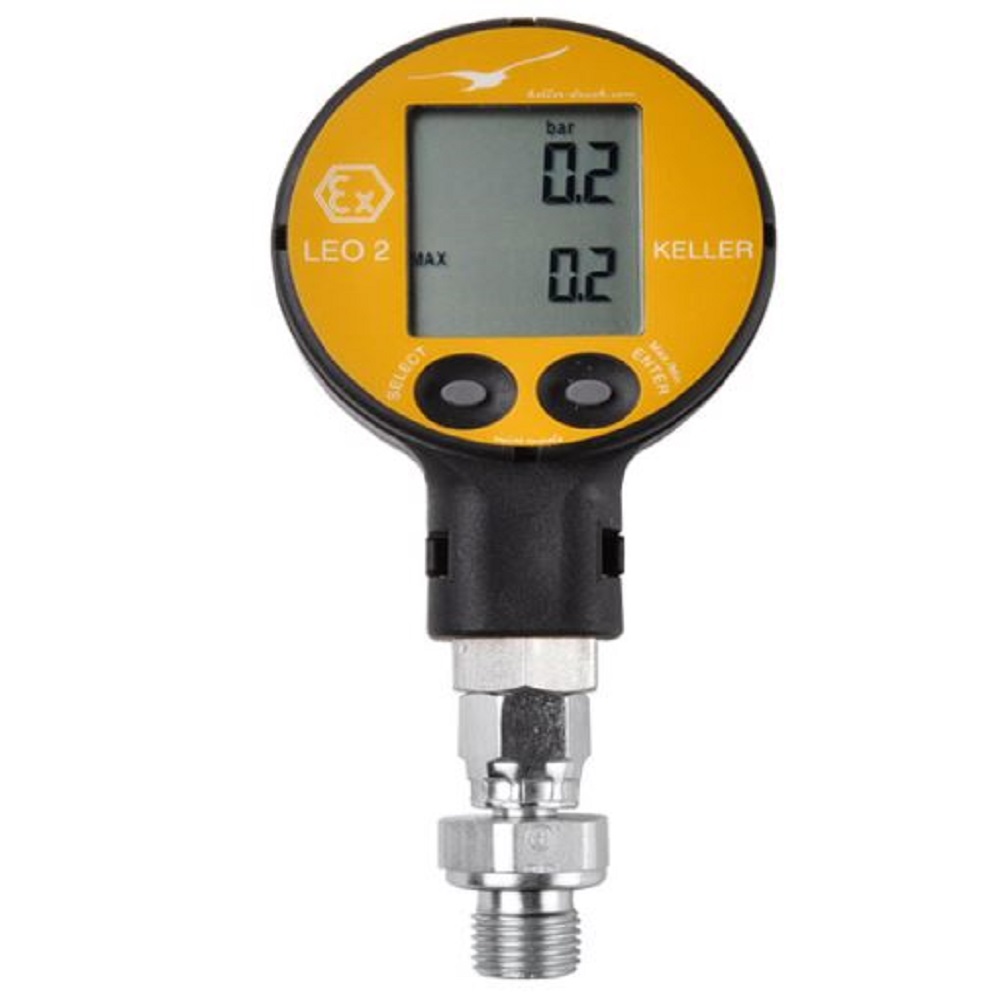 Digitales Manometer Typ Leo 2 - Zubehör für Handpumpe K/P und HTP1 - Überdruck bis 700 bar - Genauigkeit RT <0,1% FS