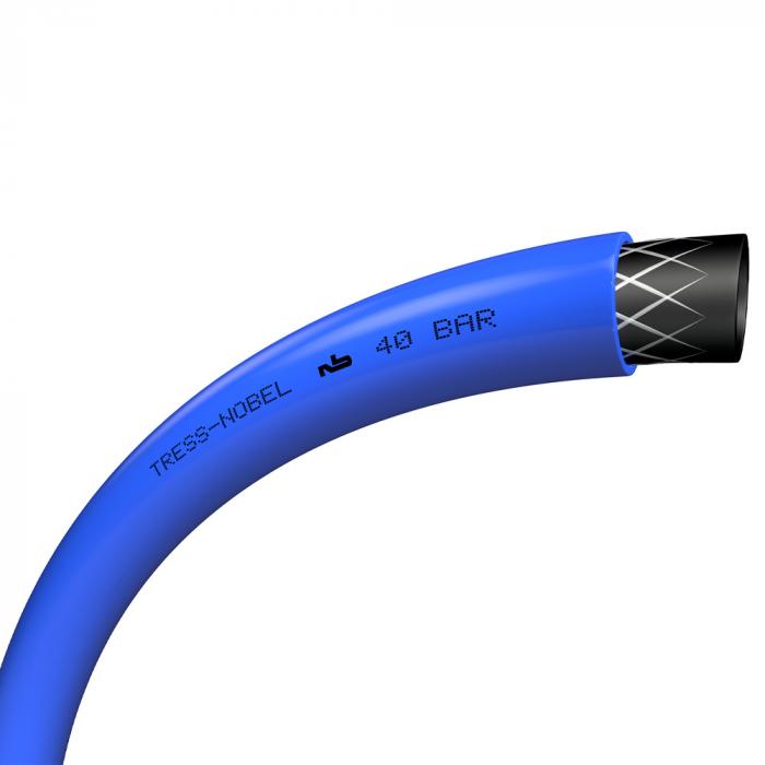 Spray hose / syringe hose Tress-NobelÂ® - inner Ø 6.3 to 25 mm - PN 40 - length 25 to 100 m - blue - price per roll