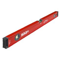 Electronic inclination spirit level Sola RED - aluminium coated - with Bluetooth - length 25 to 120 cm - red