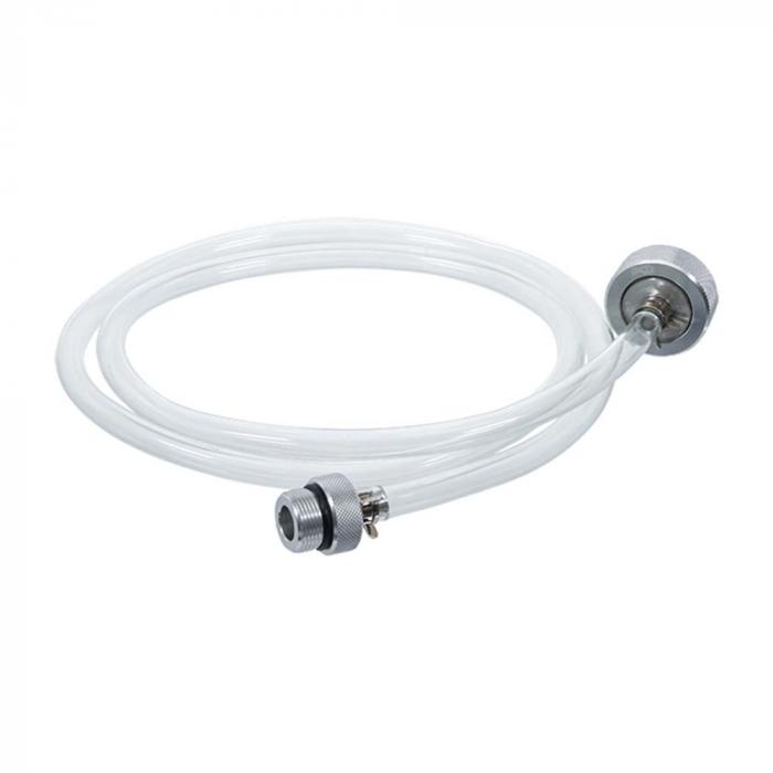DSG transmission oil filling hose for VAG - aluminum connection adapter - length 1.5 meter