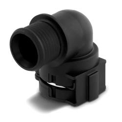 NORMAQUICK® PS3 - Connecteur Push & Seal 90° - Plastique - 6 à 32 mm - Conditionnement 50 ou 100 pièces - Prix par pièce