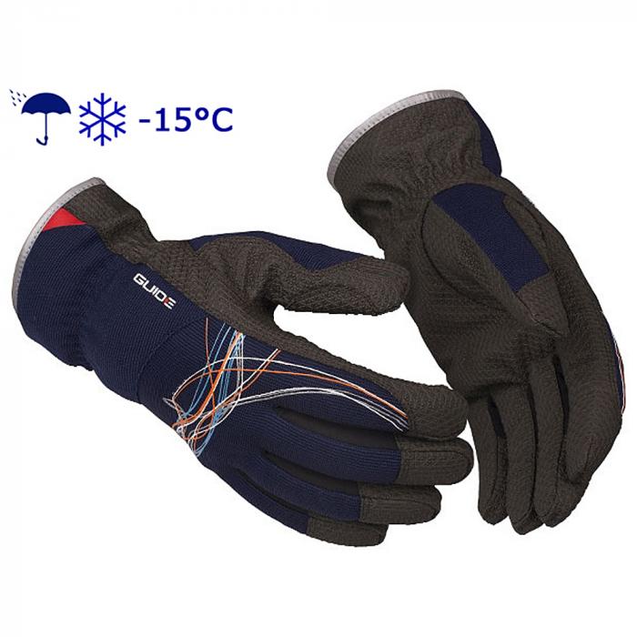 Beskyttelseshandsker 22 Guide Winter PP - Syntetisk læder - Størrelse 07 til 12 - Pris pr. Par