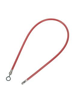 Mouth pipe - for large cattle - head 25 mm - Ø 17 mm - length 165 cm - red