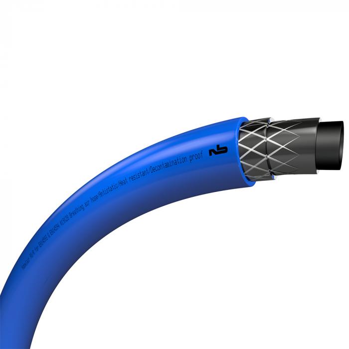 Tubo aria respirabile Nobelair® AS/R - Ø interno da 6 a 19 mm - Ø esterno da 12 a 28 mm - lunghezza da 25 a 50 m - colore blu o verde - prezzo per rotolo