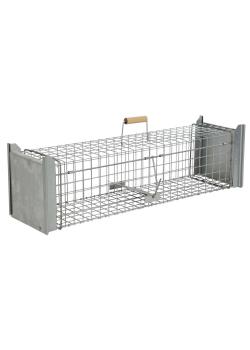 Box trap Alive Predator Super - metal galvanized - length 105 to 120 cm x width 26 to 33 cm - price per piece