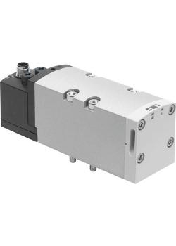 FESTO - Magnetventil - 2x 3/2-Wege - Rückstellart pneumatische Feder - Baubreite 52 mm - Preis per Stück