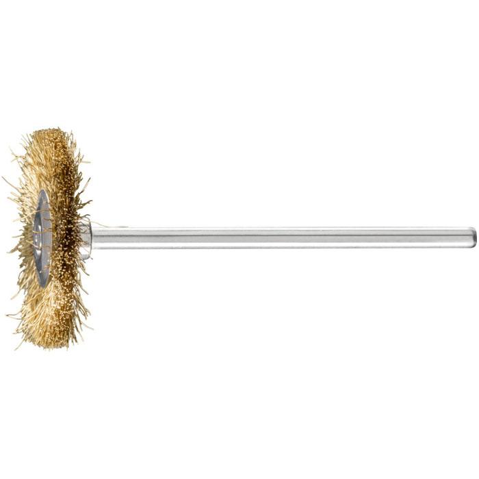 spazzola rotonda - Cavallo - diametro del pennello da 16 a 22 mm - con finiture in ottone