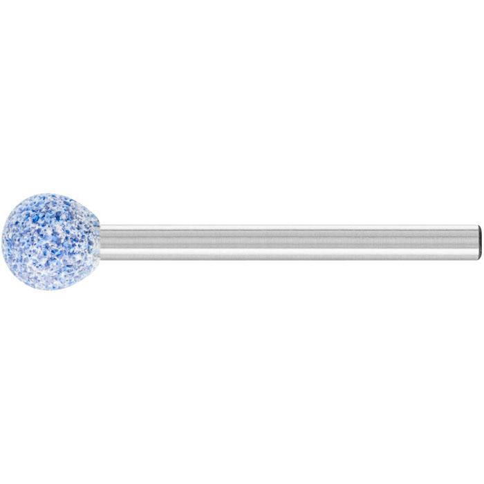 Grinding pin - PFERD - Shaft Ø 3 x 30 mm - Hardness J - Ball shape - for titanium etc