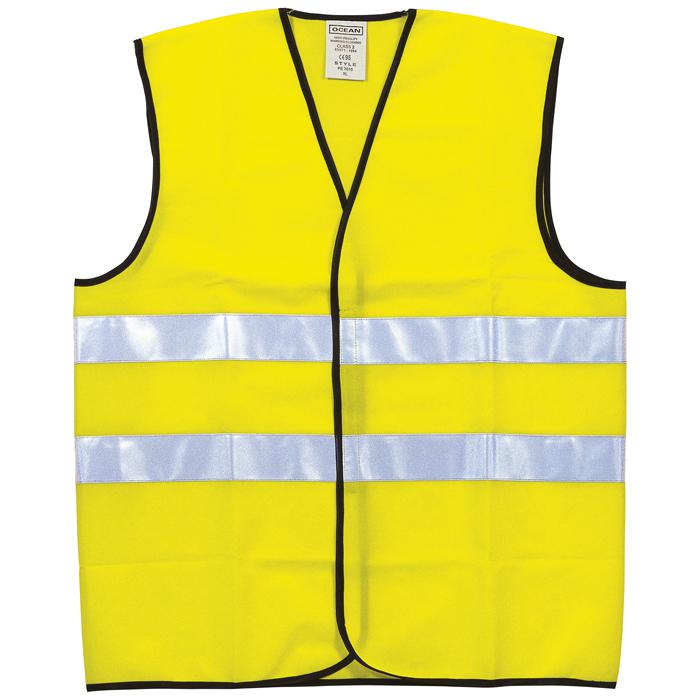 Warning vest - Ocean - Warning class EN ISO 20471 kl. 3 - S to 4XL - Yellow