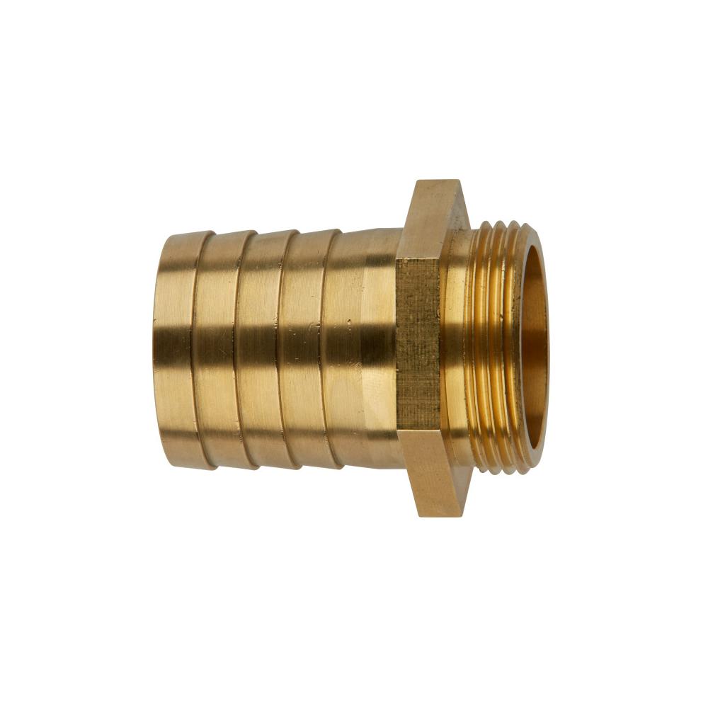 GEKA® plus-1/3 conduit fitting - brass - male thread G1/2 to G4 on conduit size 3/4" to 4" - PU 1 piece - price per piece