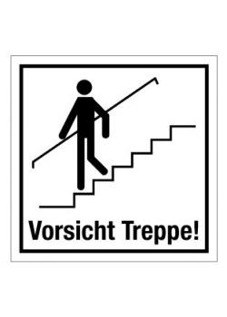 Türkennzeichnung "Vorsicht Treppe" - 50 mm bis 400 mm
