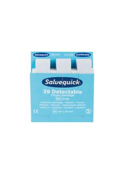Salvequick® fingerbandage - REF 6796 - sporbar - PU 6 stykker med 39 plastre