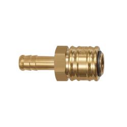 Quick-release coupling - Brass blank - NW 7.2 - Nozzle LW 6 to 13 - PN 0 to 35 bar - Price per piece