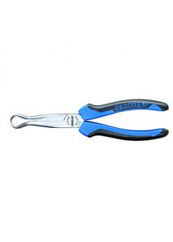 Mechanic pliers - 200 mm - without cutting edge - 2-component handle - 30 ° angled