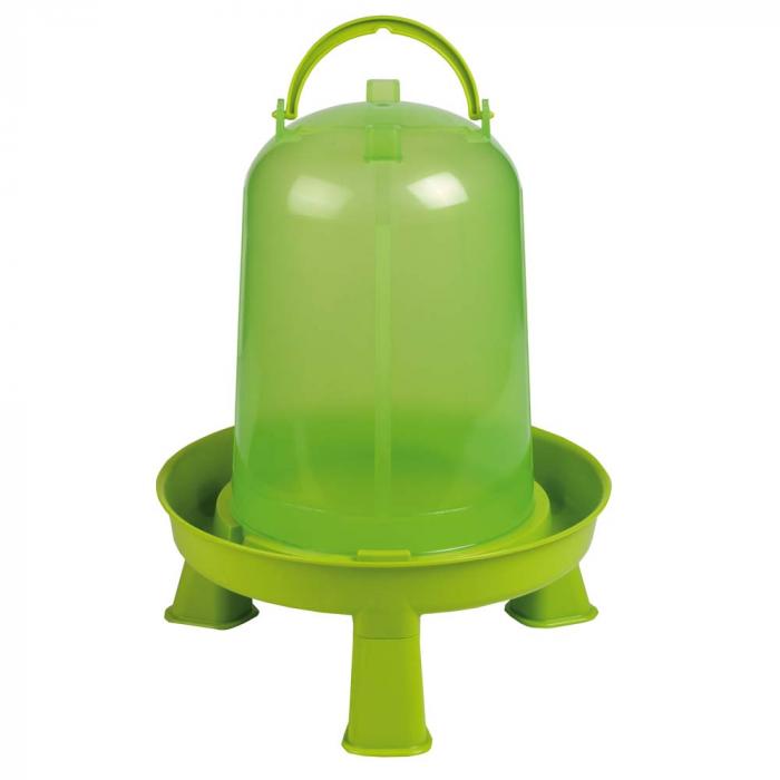 Plastic drinker - with feet - 1,5 to 10 l - plastic - food safe - price per piece