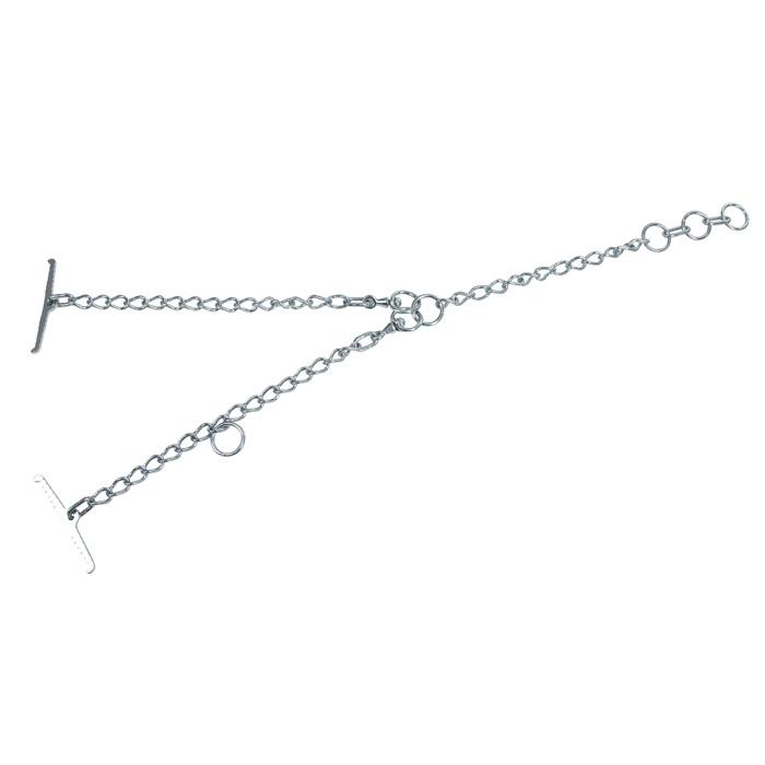 Tyrolean cattle chain - galvanized - simple - 3 to 6 mm