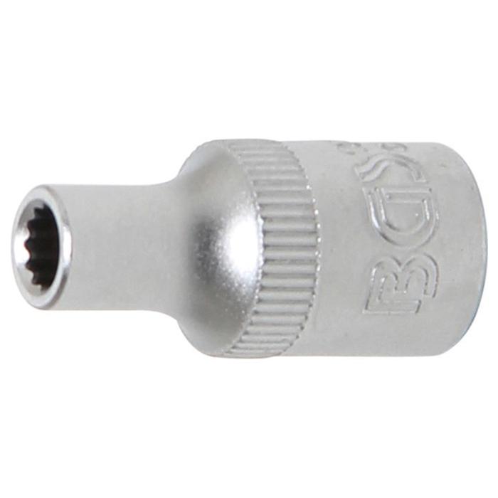 Point Socket - 6.3mm (1/4 ") - 12-point - Size 4 to 14 mm