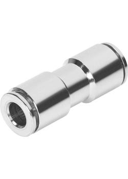 FESTO - Plug-in connector - Nickel-plated brass - NPQM-D-Q10-E-P10 - (558763) - Price per unit