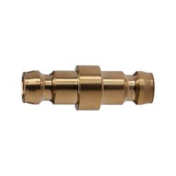 Connecting piece - brass - DN 6 to DN 9 - max. 15 bar - Price per piece