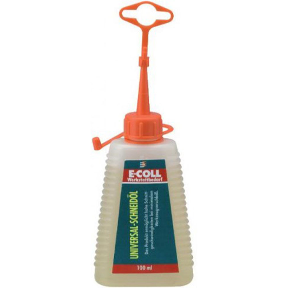 E-COLL universal skæreolie/skæreoliespray 0,1 l/0,5 l/5 l/10 l - PU 1 til 12 stk. - pris pr. PU