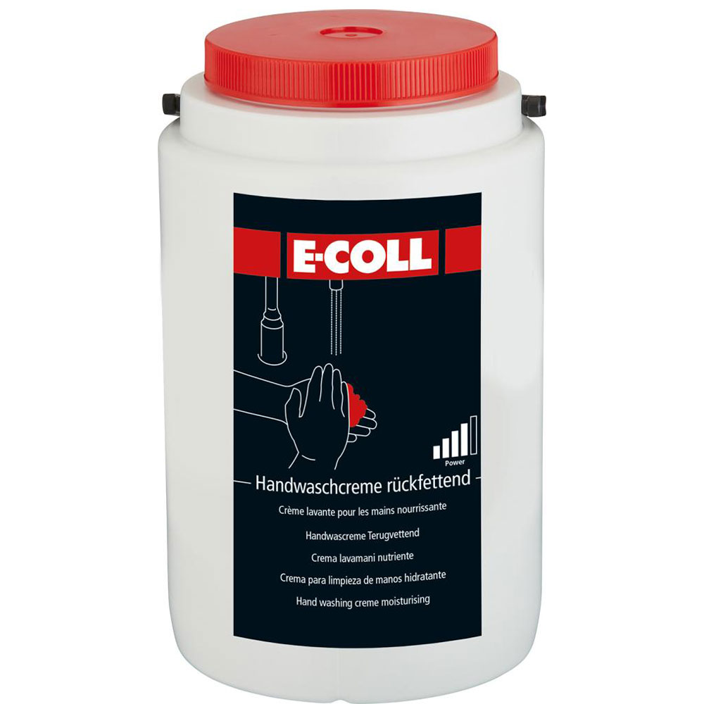Handtvättkräm/ pump - 250 ml/ 500 ml/ 1 l/ 3 l - E-COLL - VE 1/10/27 st - pris per VE